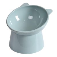 Ioensy - Cuenco Elevado Para Gatos, Cuenco Para Comida, Alimentador De Agua, Cachorro Antideslizante Para Perros, Gris
