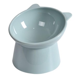 Ioensy - Cuenco Elevado Para Gatos, Cuenco Para Comida, Alimentador De Agua, Cachorro Antideslizante Para Perros, Gris