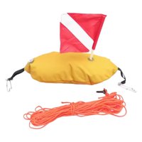 Magideal - Boya Marcadora De Buceo, Flotador De Señal, Boya Inflable Profesional Portátil, Boya De Descenso Para Nadar, Deportes Subacuáticos, Pesca Submarina