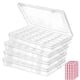 thumbnail image 1 of Caja Organizadora Budreu Paquete de 4 con 36 Compartimentos Transparente de PP, 1 of 6