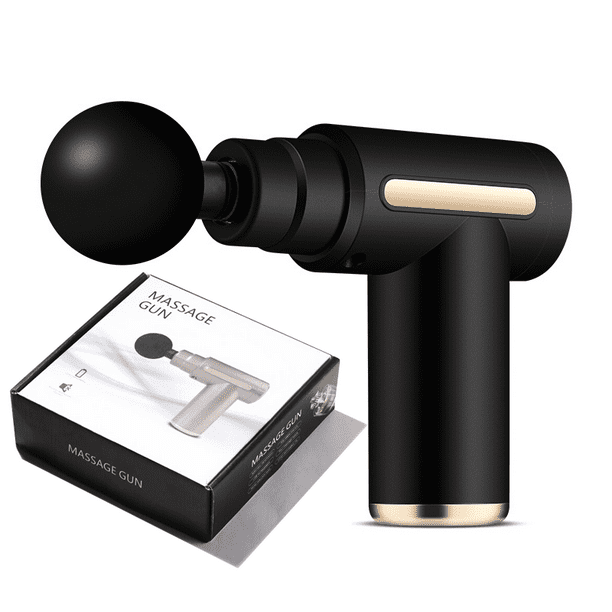 Massage Gun Electric Massager Portable Percussion Muscle Relax Pain Relief Body Neck Back Vibration Massaged Free Custom Logo