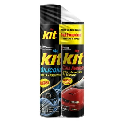 Pack Silicona Y Cera Spray 1 Un Kit