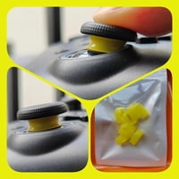 Genérico - Anillo Protector De Goma Compatible Con Asus Rog Ally/Steam Deck/Ps5/Ps4/Nintendo Switch Pro Controller - Accesorios De Protección De Agarre Duraderos-Amarillo