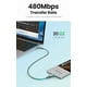 thumbnail image 4 of UGREEN Cable de datos USB-C 2.0 a USB- C 2.0 5A 3M Gris, 4 of 7