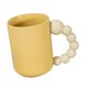 thumbnail image 5 of Taza De Cerámica De 500 Ml, Sencilla, Para Desayuno, Café, Para Mesa, Cocina, Regalo, Color Amarillo, 5 of 5
