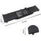 thumbnail image 3 of Batería de portátil Hubei 11.31V 50Wh para ASUS ZenBook, 3 of 6
