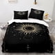 thumbnail image 2 of Tarot Divination Quilt Duvet Cover Set Bed Linen Kids Bedding3-Piece Bedding Set, 2 of 5