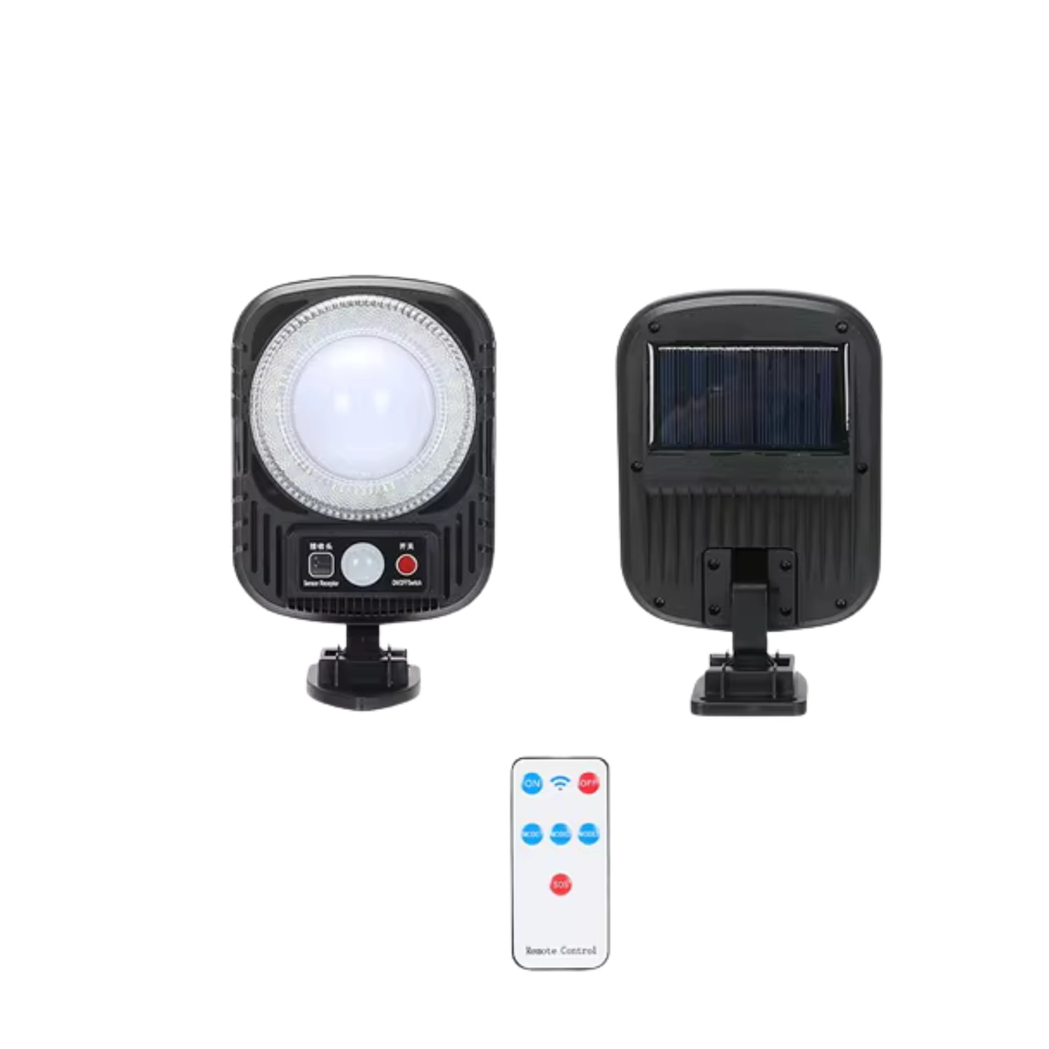 Genérico - Foco Solar De Pared Irm Luz Exterior