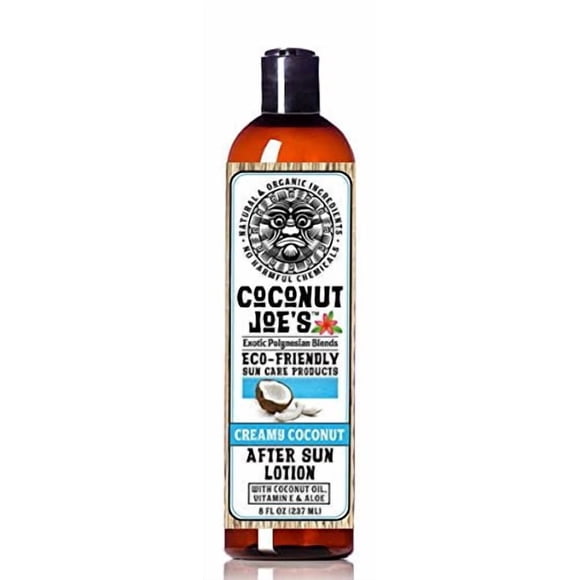 Loción After Sun Coconut Joe's 237 ml Aceite de Coco y Aloe