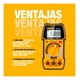thumbnail image 5 of Multimetro Tester Digital Industrial 2000 Cuentas 600v Ingco, 5 of 11