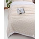 thumbnail image 3 of Frazada Texturizada Con Sherpa 2 Plazas Beige, 3 of 4