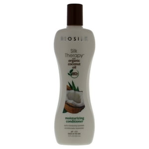 Biosilk - Terapia De Seda Con Acondicionador Humectante De Aceite De Coco De Para Unisex - Acondicionador De 12 Oz