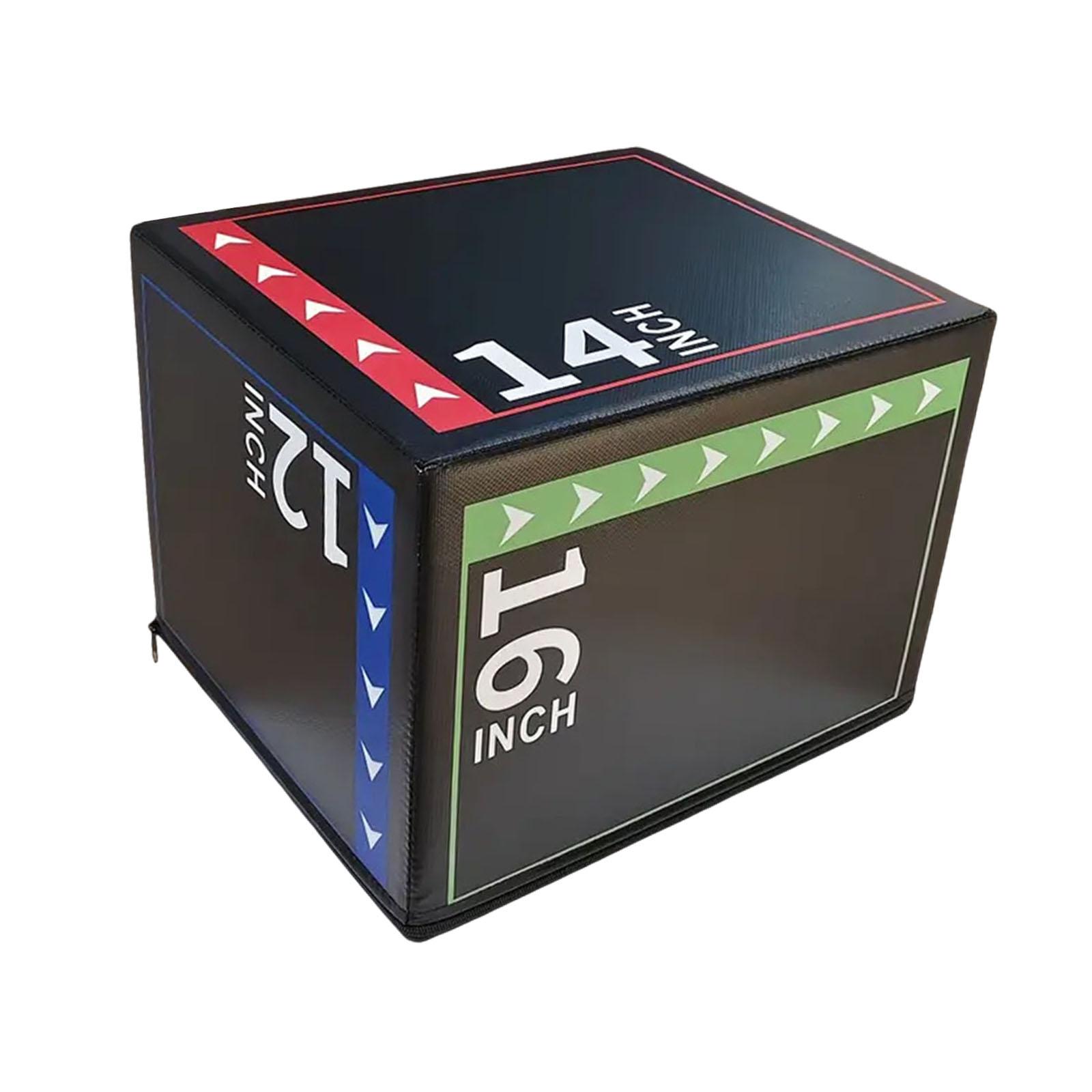 Ioensy - Cajón De Salto Pliométrico De Alta Densidad, Versátil, Para Entrenamiento En Gimnasio, Estilo D