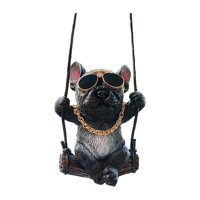 Ioensy - Colgante De Perro Para Espejo Retrovisor Del Coche, Dije Para Mochilas, Hogar, Cafeterías, Estilo D