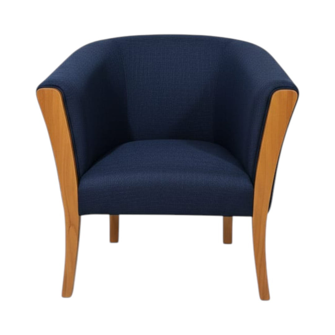 Diseños Valestrini - Sitial Esmeralda Lino Azul