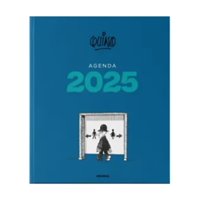 Top10Books - Agenda Quino 2025 Encuadernada Azul Quino