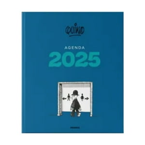 Top10Books - Agenda Quino 2025 Encuadernada Azul - Quino