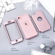 thumbnail image 5 of Funda para iPod Touch 7, Touch 6 y Touch 5 con dos protectores de pantalla, [Serie de tres capas] Protección resistente a golpes y golpes para Apple iPod Touch de 5/6/7.ª generación, color oro rosa., 5 of 5