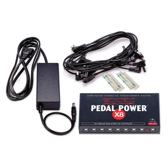 Fuente de alimentación Voodoo Lab Pedal X8 de alta corriente PPX8