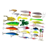 Magideal - Calendario De Adviento Con Señuelos De Pesca, Cucharas Y Aparejos De Pesca Para Maridos, Padres Y Adultos