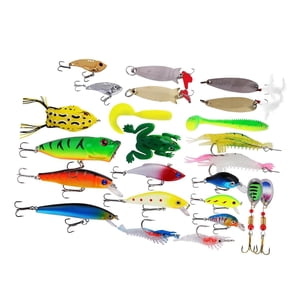 Magideal - Calendario De Adviento Con Señuelos De Pesca, Cucharas Y Aparejos De Pesca Para Maridos, Padres Y Adultos