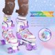thumbnail image 3 of Patines Tudoccy Shine, 4 tallas ajustables para niños, color morado, 3 of 7