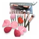 thumbnail image 5 of Pack Maquillaje Premiun 10 Brochas Y Beauty Blender Esponjas, 5 of 6