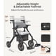 thumbnail image 5 of Combo de silla de ruedas Rollator Walker VOCIC 2024 para personas mayores, 5 of 9