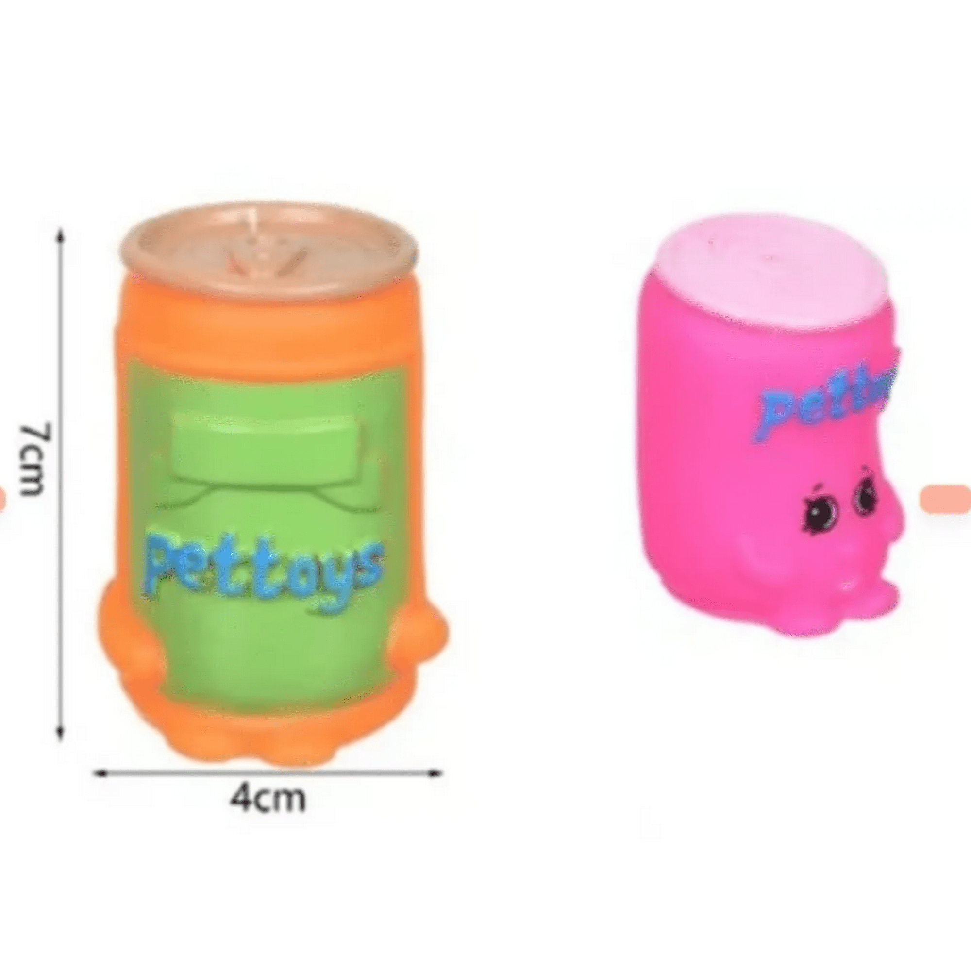 Genérico - Lata De Bebida Juguete Para Perros Set 2