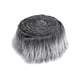 thumbnail image 1 of Tela Sintética Suave Y Peluda, Cortes Para Parches De Sombrero, Gnomos, Barba, Pelo, Gris Escarcha, 1 of 5