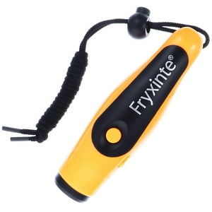 Fryxinte - Pito Silbato Electrónico 3 Tonos Amarillo