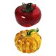 thumbnail image 3 of 2 Uds Bonita Estatua Ornamento Estatuilla Habitación Decoración De Escritorio Calabaza Tomate, 3 of 5