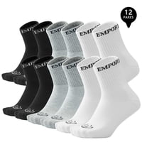Giovacchino - Pack De 12 Calcetines Cortos Deportivos Hombre