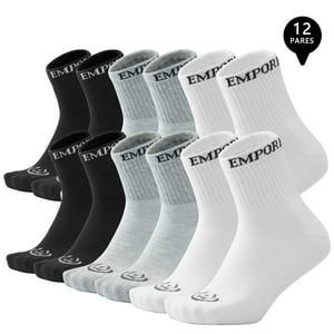 Giovacchino - Pack De 12 Calcetines Cortos Deportivos Mujer