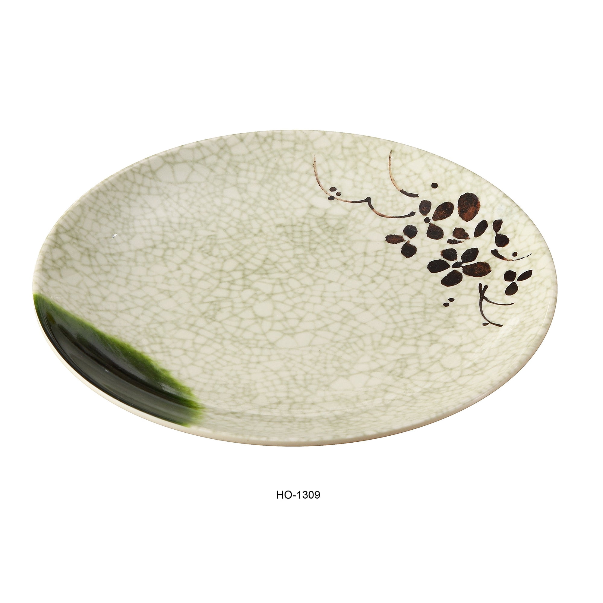 Plato Yanco Honda Ho-1309 Coupé 23 Cm De Diámetro En Melamina X24