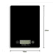 thumbnail image 1 of Balanza digital cocina vidrio slim 5kg color plata, 1 of 3