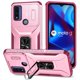 thumbnail image 1 of Funda Armada para Motorola Moto G Pure 2021 con Tapa Deslizante y Soporte Magnético Giratorio Rosa, 1 of 5