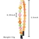 thumbnail image 2 of 9 diademas de flores para niñas, diadema para niñas con cinta elástica ajustable para niños pequeños, accesorios de diadema de maquillaje para mujeres, accesorio de aros de pelo de moda dulce para pic, 2 of 7