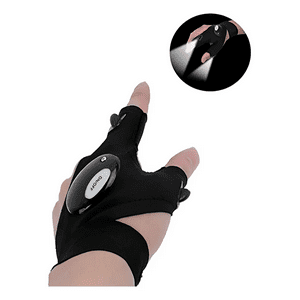 Genérico - Linterna Led Cob 800 Lumens Llavero Gancho Mosquetón Iman Blanco Negro