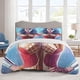 thumbnail image 1 of Wonder Woman Bedding Sets Cartoon Duvet Cover Lightweight 3 Piece Bet Sets for Kids Boys Girls, 1 of 5