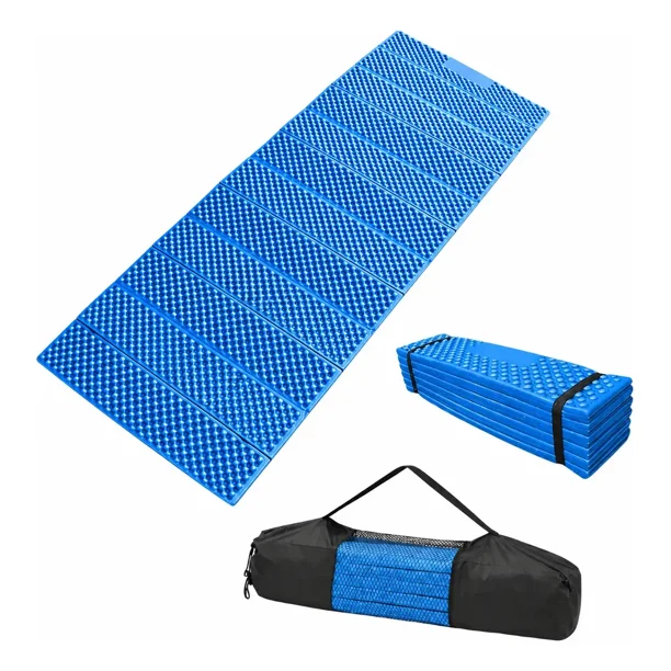 Colchoneta Plegable Camping Ultraliviana Impermeable 183x60x2 cm con Bolso