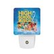 thumbnail image 1 of High School Musical Luz nocturna LED con sensor de anochecer a amanecer para dormitorio, baño, pasillo, escaleras - Lámpara LED nocturna de enchufe, 0.5W - 1 pieza, 1 of 6