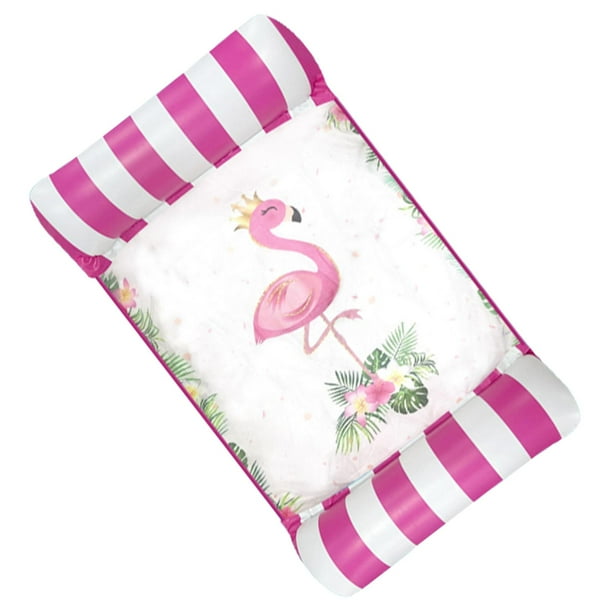 Hamaca Inflable Agua Juguete De Agua Viaje Hamaca De Agua A La Deriva Pájaro Rojo