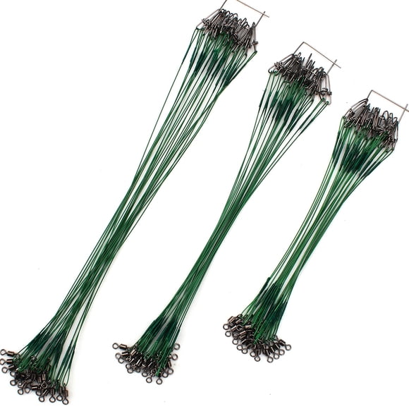 Alambre de acero inoxidable Scotank de Fishing Leaders, prueba de 40 libras