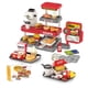 thumbnail image 1 of Juguete Pretend Play Fast Food Store con cafetera y lector de tarjetas, 1 of 6