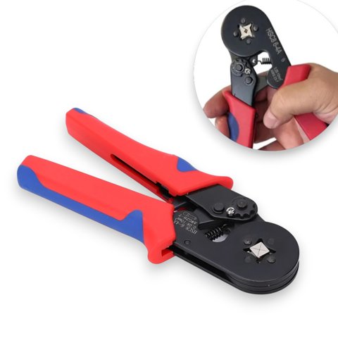 Genérico - Alicate Prensa Crimpeadora Mas Set De Terminales 1200 Pcs