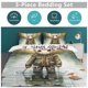 thumbnail image 5 of Jason Voorhees Print Bedding Set Pattern Duvet Cove Set 3 Pieces 1 Quilt Cover And 2 Pillowcases for Women Men Teens, 5 of 5
