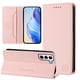 thumbnail image 2 of Funda Billetera con Soporte para Samsung Galaxy S21 Bloqueo RFID Plegable Rosa, 2 of 6