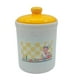 thumbnail image 1 of Azucarero especiero frasco loza 13x13x20cm 1500ml redondo amarillo, 1 of 3
