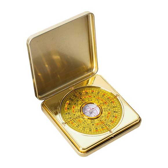 Feng Shui Luo Pan Brújula China Para Actividades Al Aire Libre Mochilero Camping 15 Cm